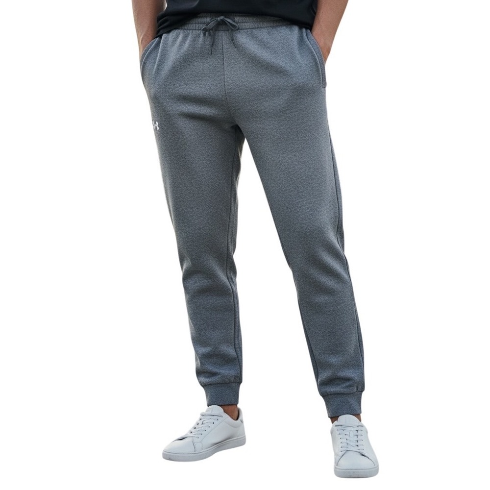 Under Armour Rival Fleece Joggers Mens XL Gray Tapered Sweatpants‎ NWT